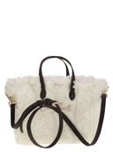 MC2 Saint Barth Mini Vanity Bag带有刘海和刺绣徽标