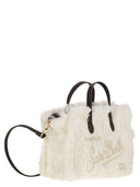 MC2 Saint Barth Mini Vanity Bag带有刘海和刺绣徽标