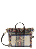 Mc2 Saint Barth Mini Vanity Bag With Bangs And Embroidered Logo