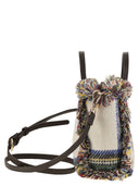 Mc2 Saint Barth Mini Vanity Bag With Bangs And Embroidered Logo