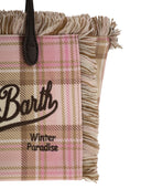 MC2 Saint Barth Mini Vanity Bags con flequillo y logotipo bordado