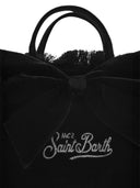 MC2 Saint Barth Mini Vanity Bags con arco y logotipo bordado