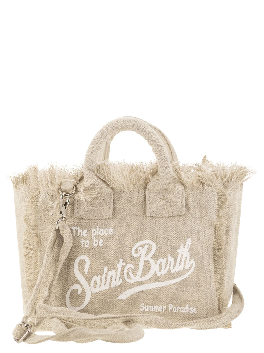 Mc2 Saint Barth Women's Vanity Canvas Shioulder Bag Beige main image 0