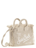 Mc2 Saint Barth Linen Mini Vanity Bag