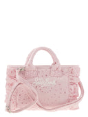 MC2 Saint Barth Vanity Mini Volant Sangallo Lace Handtas