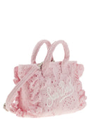 MC2 Saint Barth Vanity Mini Volant Sangallo Lace Handtas