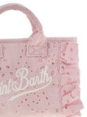 MC2 Saint Barth Vanity Mini Volant Sangallo Lace Handtas