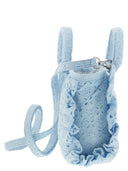MC2 Saint Barth Vanity Mini Volant Sangallo en dentelle Sac à main