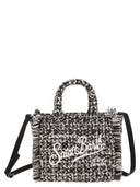 Mc2 Saint Barth Vanity Mini Fabric Bag With Logo