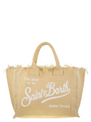 Mc2 Saint Barth Vanity Canvas Bag With Logo