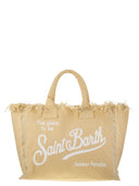 Mc2 Saint Barth Vanity Canvas Bag With Logo