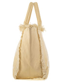 Mc2 Saint Barth Vanity Canvas Bag With Logo