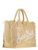 Mc2 Saint Barth Vanity Canvas Bag With Logo