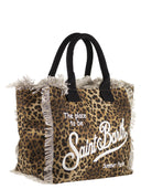 Mc2 Saint Barth Vanity Canvas Bag With Animal Prints