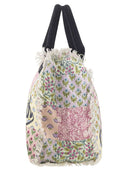 Mc2 Saint Barth Vanity Canvas Bag With Various Prints