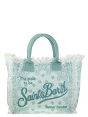 MC2 Saint Barth Vanity Canvas Bags con estampado de pañuelo