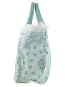 MC2 Saint Barth Vanity Canvas Bags con estampado de pañuelo