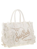Mc2 Saint Barth Vanity Volant Sangallo Lace Handbag