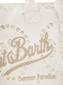 Mc2 Saint Barth Vanity Volant Sangallo Lace Handbag