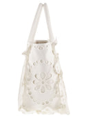 Mc2 Saint Barth Vanity Volant Sangallo Spitzenhandtasche