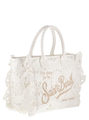 Mc2 Saint Barth Vanity Volant Sangallo Spitzenhandtasche