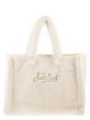 Bolso de mano Teddy Sherpa con logo Vanity de Mc2 Saint Barth