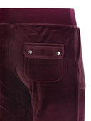 Juicy Couture Cotton Velvet Trousers