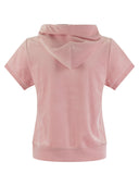 Juicy Couture Short Sleeved Velvet Hoodie