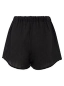 Maurizio Mykonos Inen Shorts With Elasticated Waistband And Drawstring