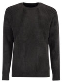 Rrd Roberto Ricci Designs Velvet Rave Round Knit Crew Neck Jumper