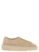 Santoni zamszowe trampki