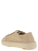 Santoni zamszowe trampki
