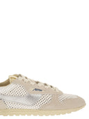 Autry Windspin Suede And Mesh Trainers