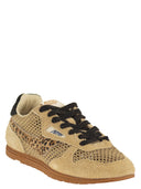 Autry Windspin Suede And Mesh Trainers