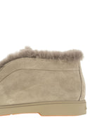 Santoni Desert Boot With Suede Fur