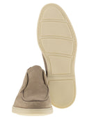 Stivale deserto di Santoni in Nubuck