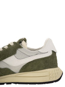 Autry Reelwind Suede And Technical Textile Trainer