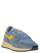 Autry Reelwind Suede And Technical Textile Trainer