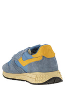 Autry Reelwind Suede And Technical Textile Trainer