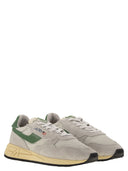 Autry Reelwind Suede And Technical Textile Trainer
