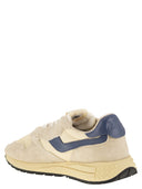 Autry Reelwind Suede And Technical Textile Trainer