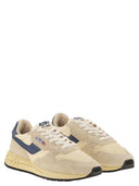 Autry Reelwind Suede And Technical Textile Trainer