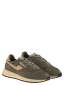 Autry Reelwind Suede And Technical Textile Trainer