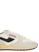Autry Reelwind Suede And Technical Textile Trainer