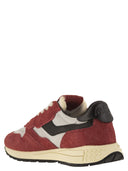 Autry Reelwind Suede And Technical Textile Trainer