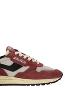 Autry Reelwind Suede And Technical Textile Trainer