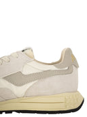 Autry Reelwind suede en technische textieltrainer