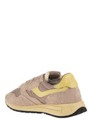 Autry Reelwind Suede And Technical Textile Trainer