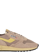 Autry Reelwind Suede And Technical Textile Trainer