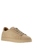 Suede skórzane trampki Toda
